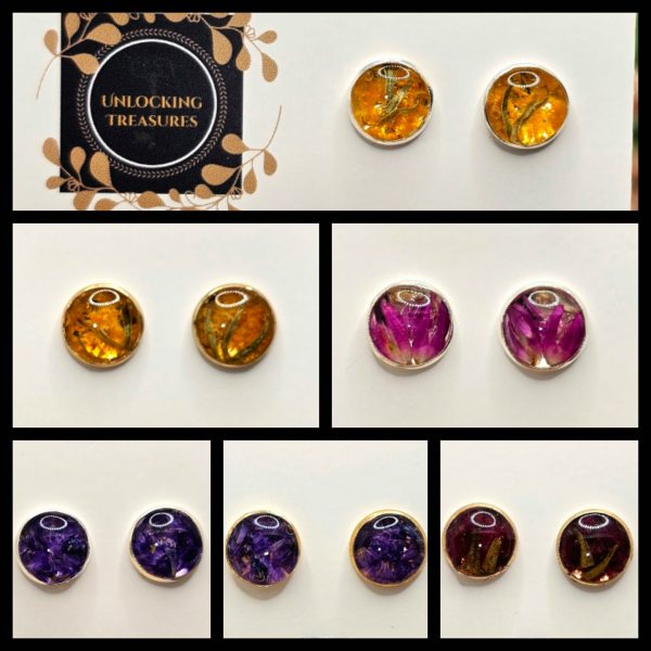 Wild Flower Stud Earrings