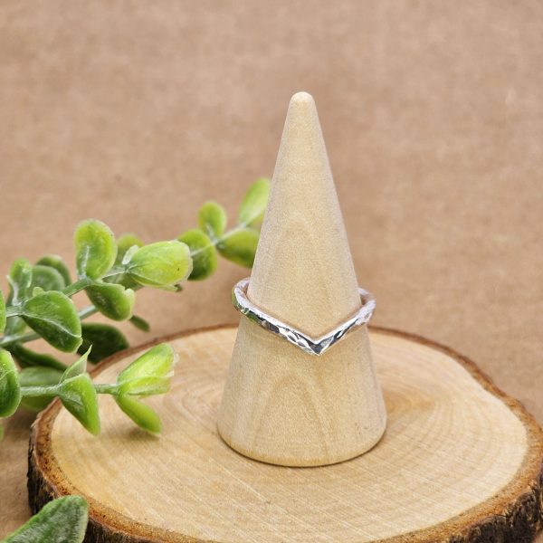 Silver Wishbone Ring